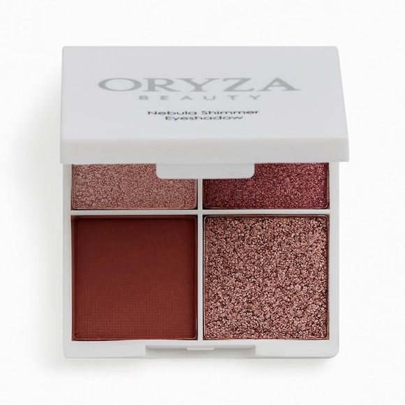 Ipsy Pink Marble Glam Cosmetic Bag & Oryza Beauty Nebula Shimmer Eyeshadow Set - Picture 8 of 10